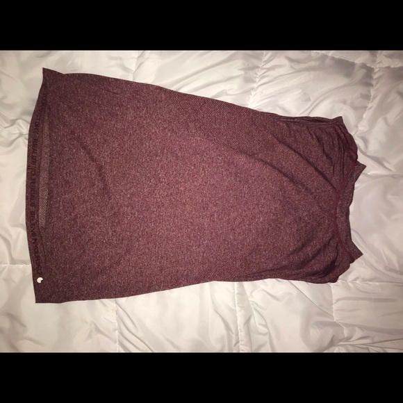 Lululemon maroon tank top - Picture 1 of 3